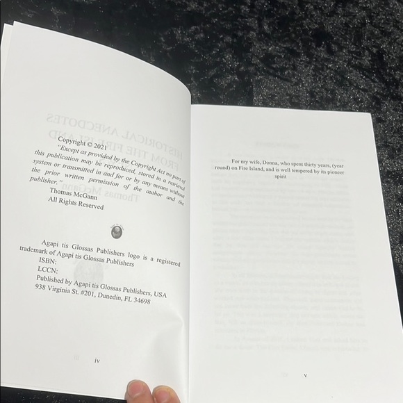 Historical Anecdotes Book by Thomas McGann - Picture 4 of 4